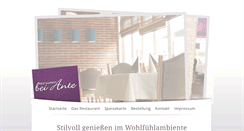 Desktop Screenshot of bei-ante.de